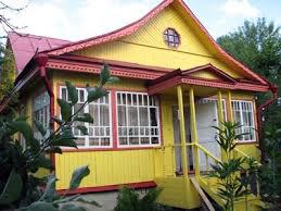 Как правильно осуществить покраску деревянного дома снаружу-1