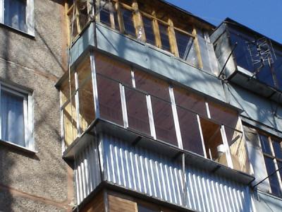 Подготовка к остелклению балкона и выбор конструкции-9