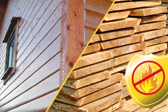 Что нужно знать о противопожарной пропитке деревянных конструкций