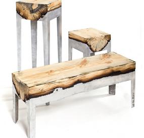 Деревянно-алюминиевая мебель