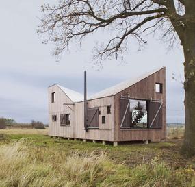 Стильный современный деревянный дом в Чехии