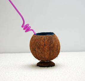 Как сделать бокал из кокоса